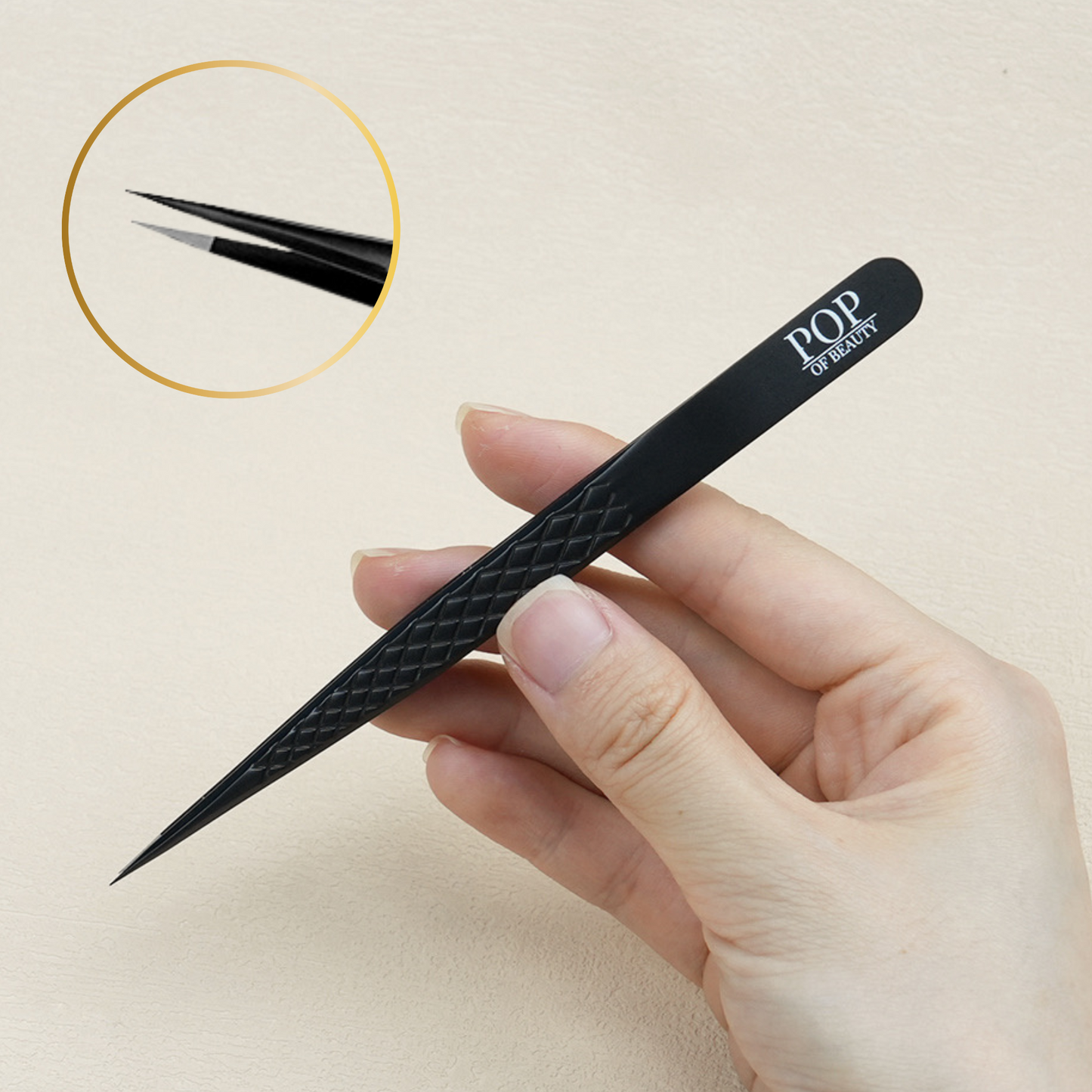 Straight Isolation Lash Tweezers