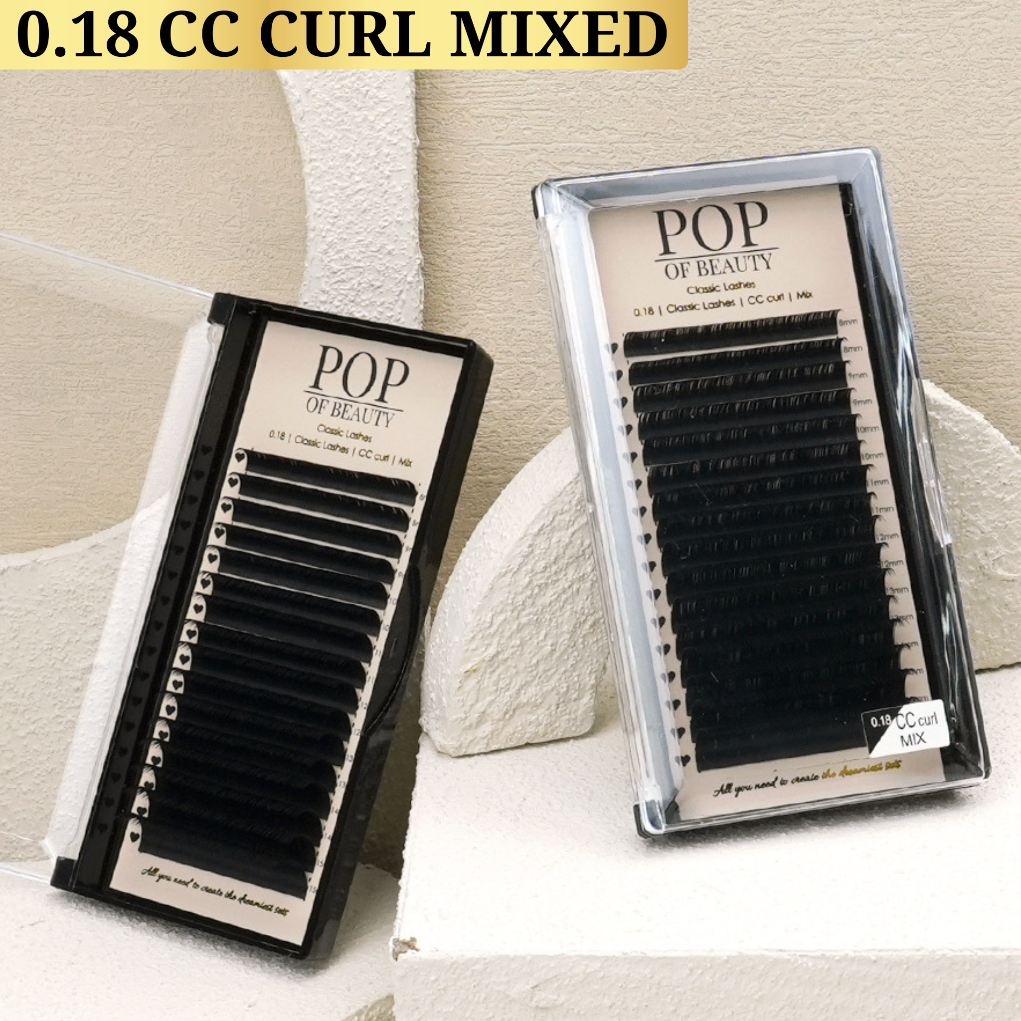 Mixed Length CC Curl Classic Trays 0.18