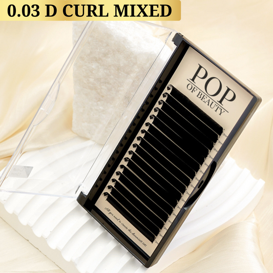 Mixed Length D Curl Russian Trays 0.03