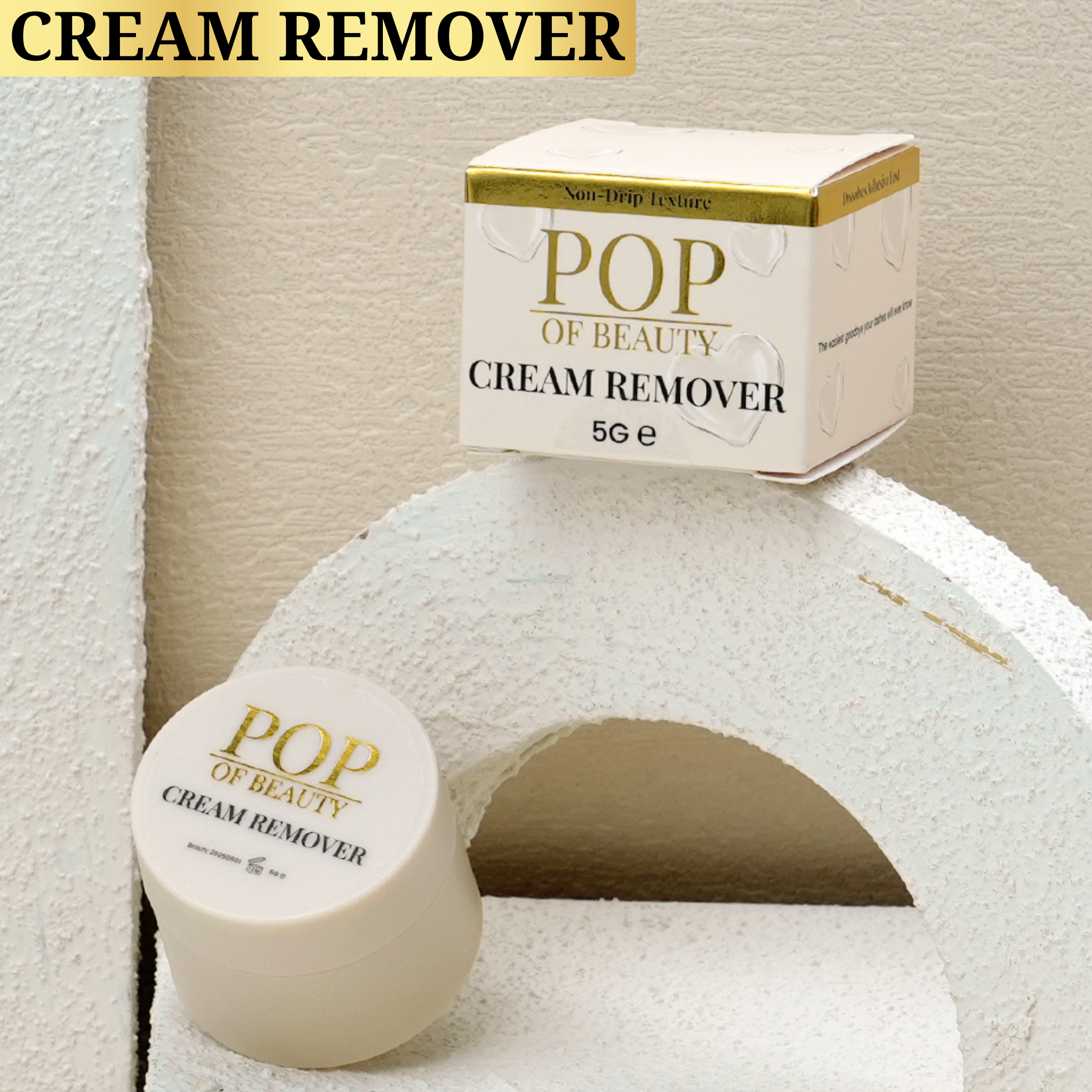 Eyelash Extensions Cream Remover