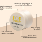 Eyelash Extensions Cream Remover