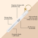 Forever Spoolie Keyring Bundle - Pop Of Beauty