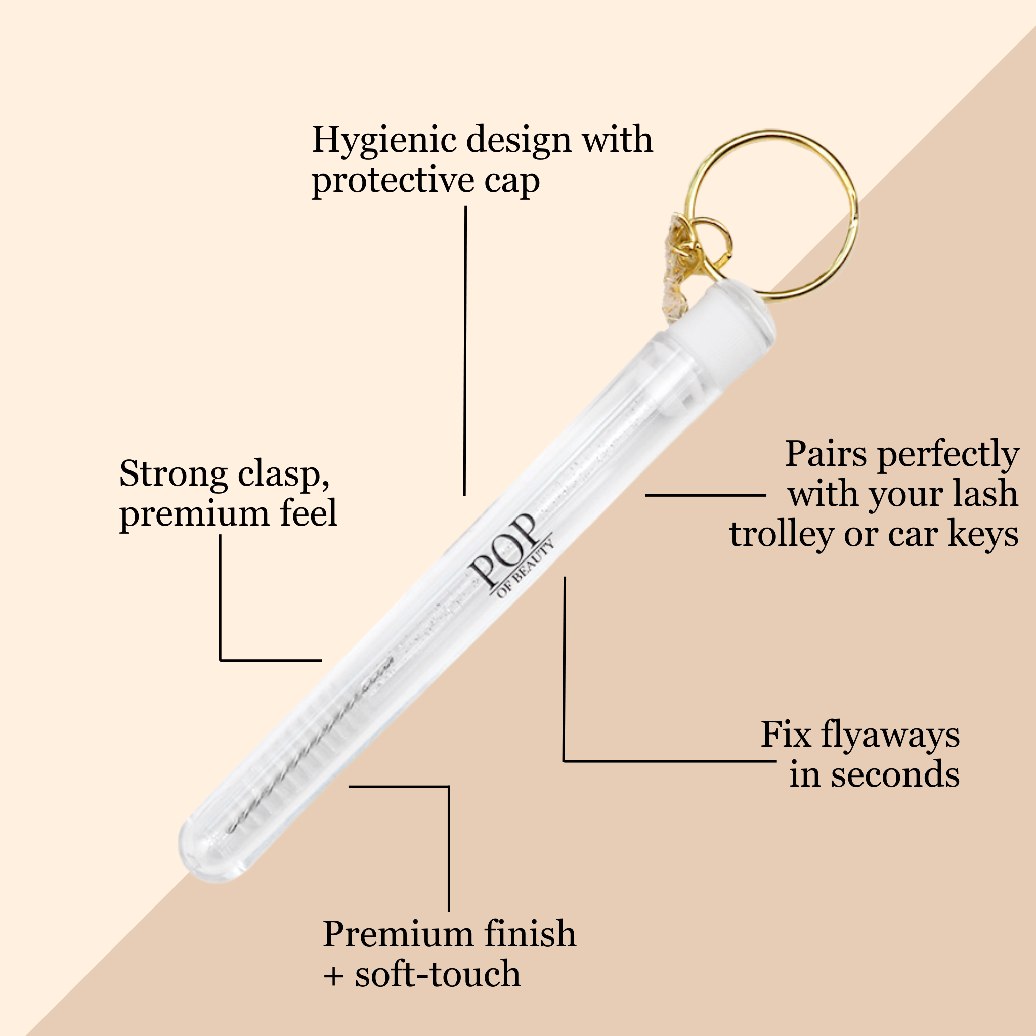 Forever Lash Spoolie (KEYRING)