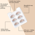 Replacement Eyelids (Practice Lash Extension Strip)