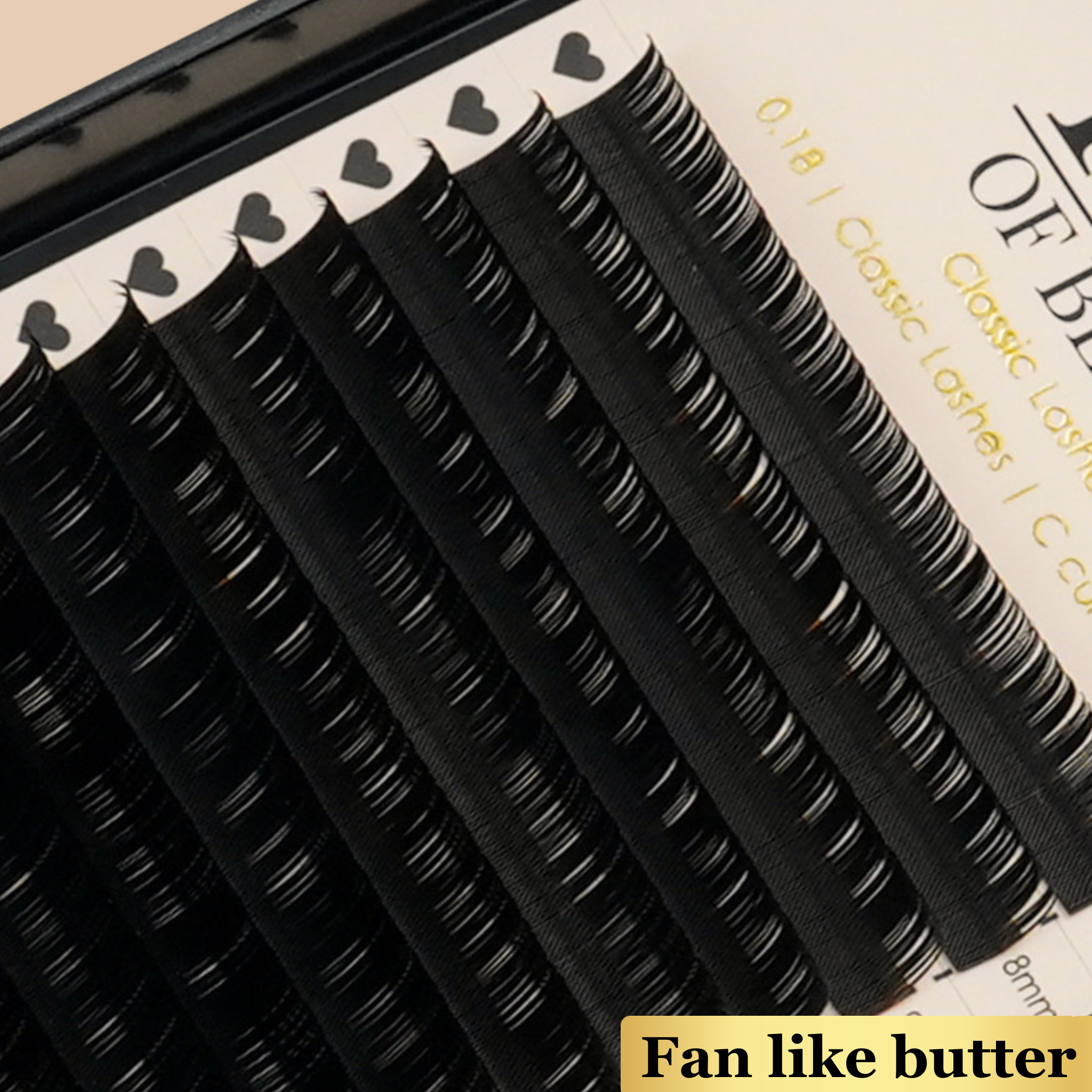 Single Length C Curl Classic Trays 0.18