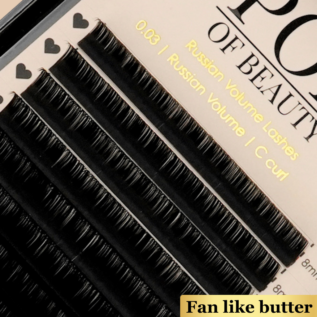 Single Length CC Curl Russian Trays 0.03