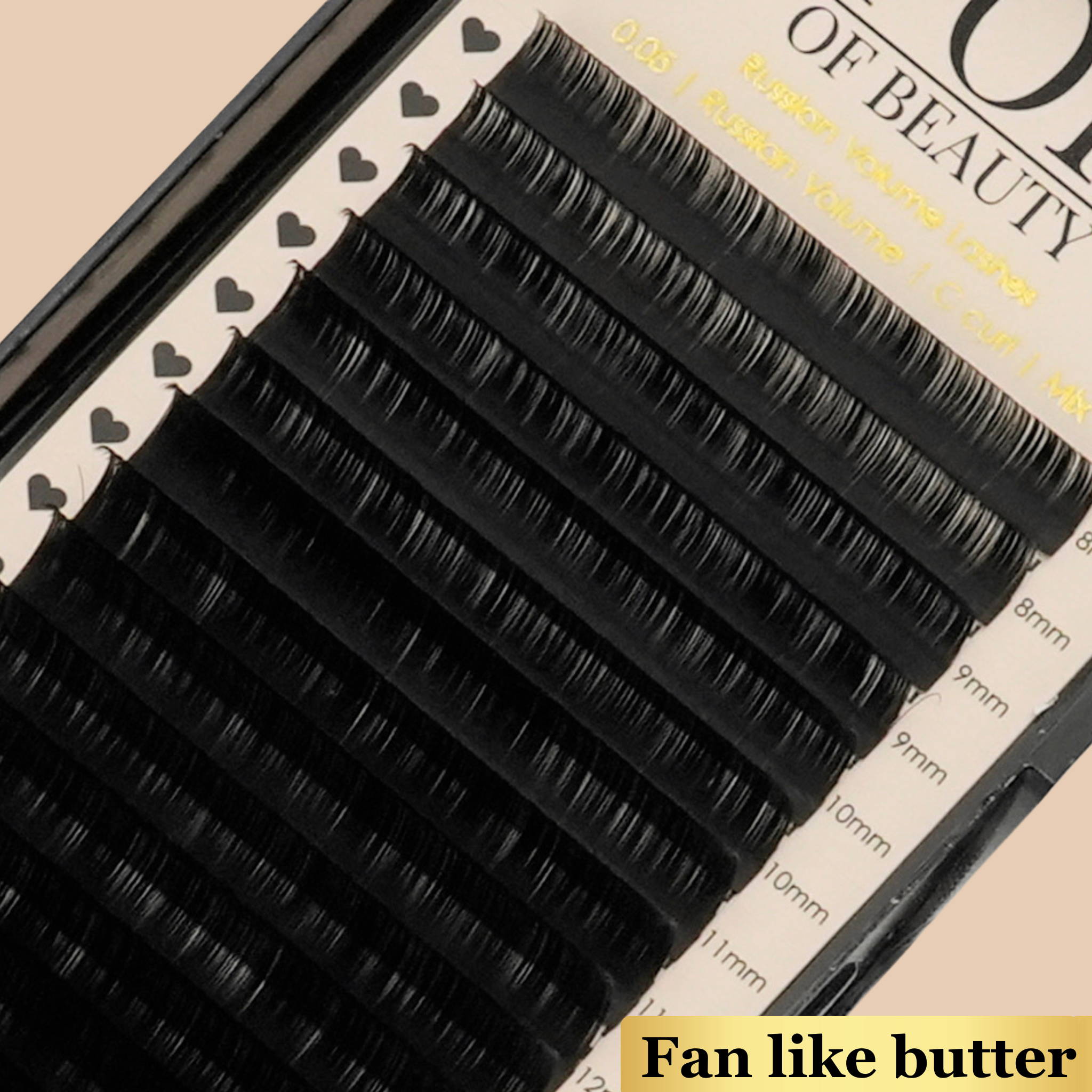 Mixed Length C Curl Russian Trays 0.05