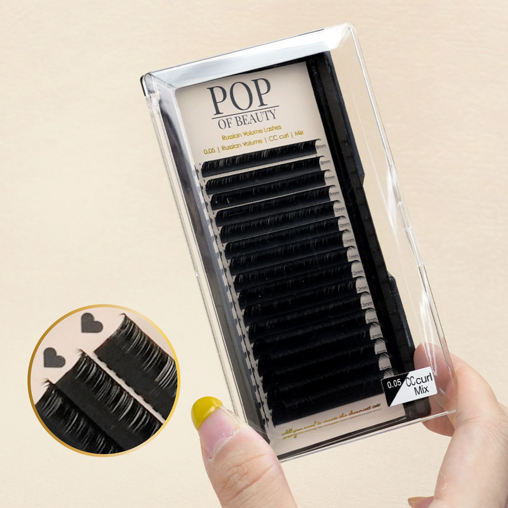 Mixed Length CC Curl Russian Trays 0.05