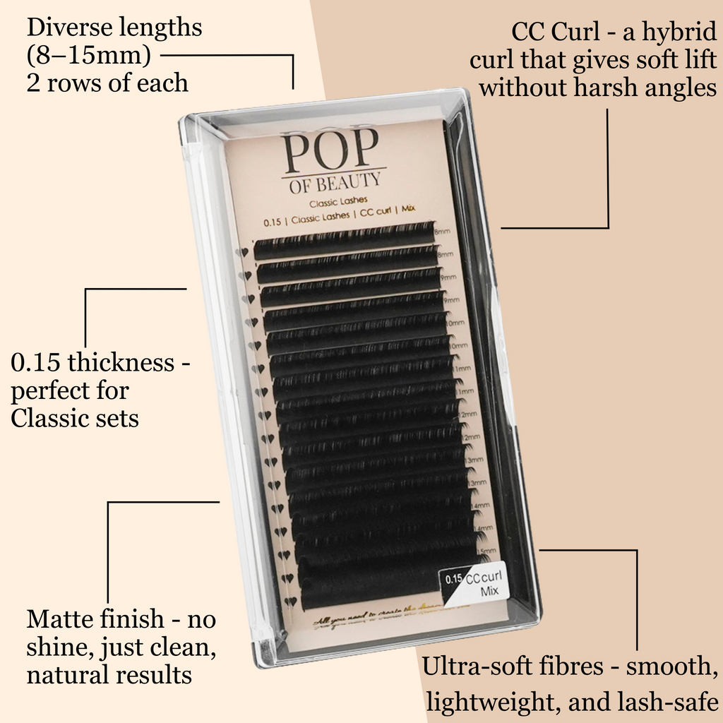 Mixed Length CC Curl Classic Trays 0.15