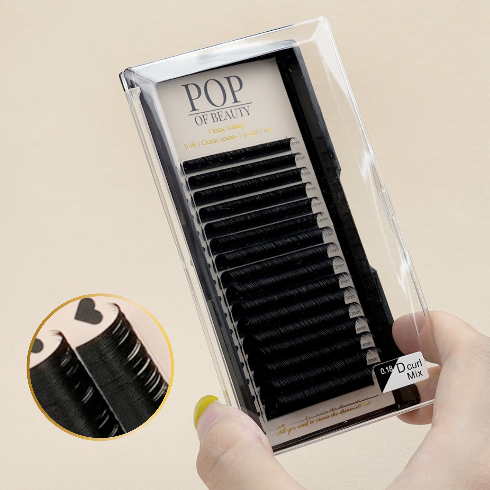 Mixed Length D Curl Classic Trays 0.18