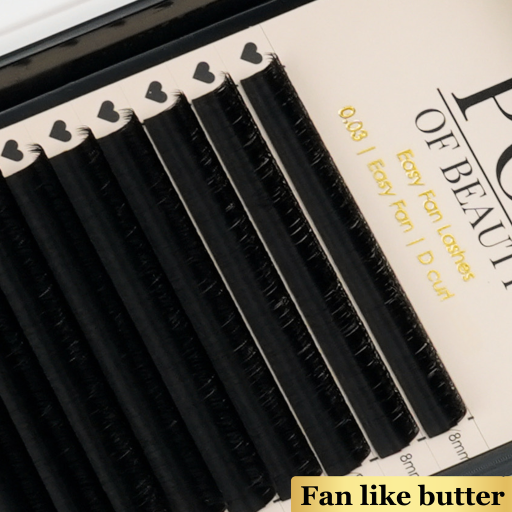 EASYFAN Single Length D Curl Russian Trays (0.03)
