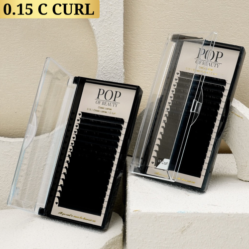 Single Length C Curl Classic Trays 0.15 - Pop Of Beauty