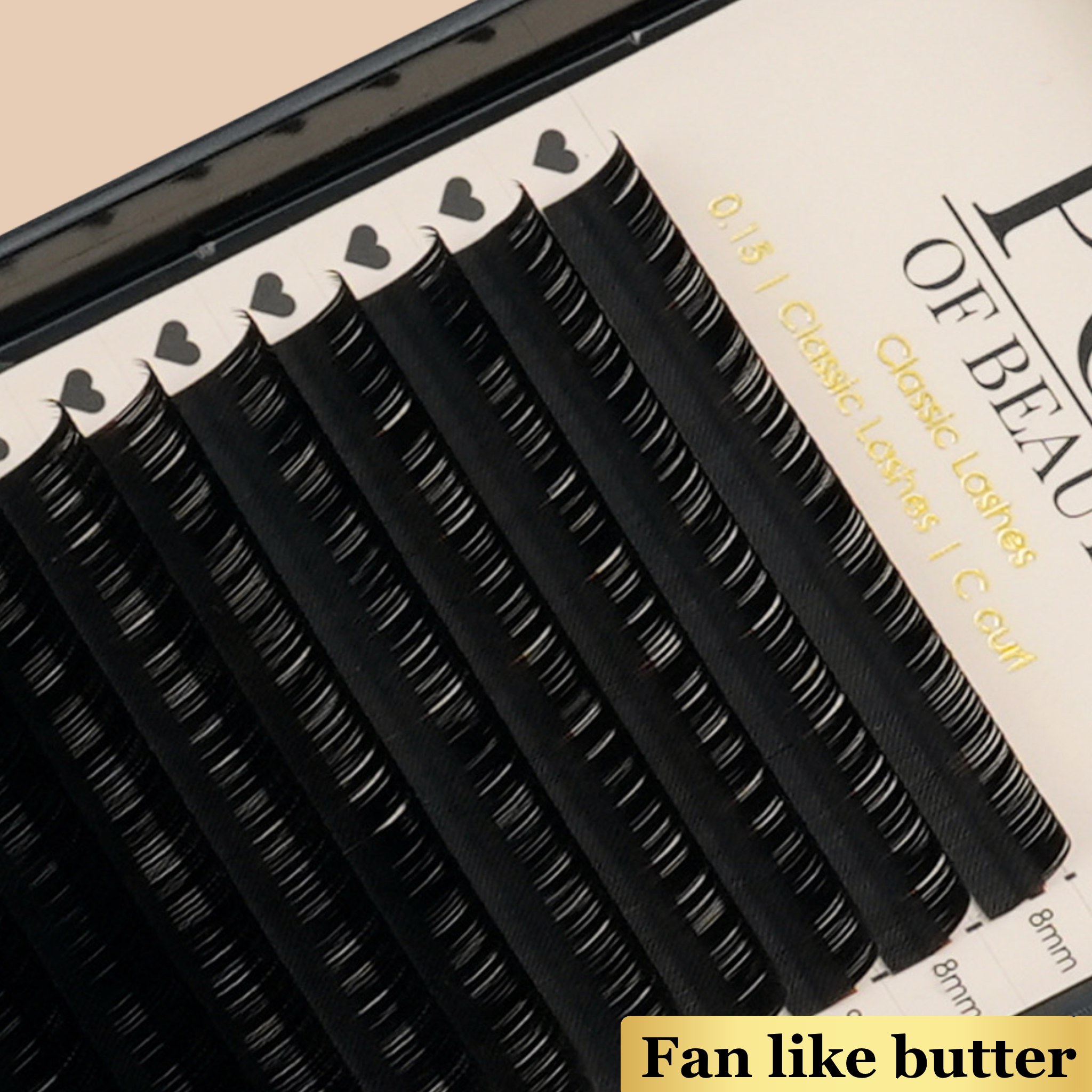 Single Length C Curl Classic Trays 0.15