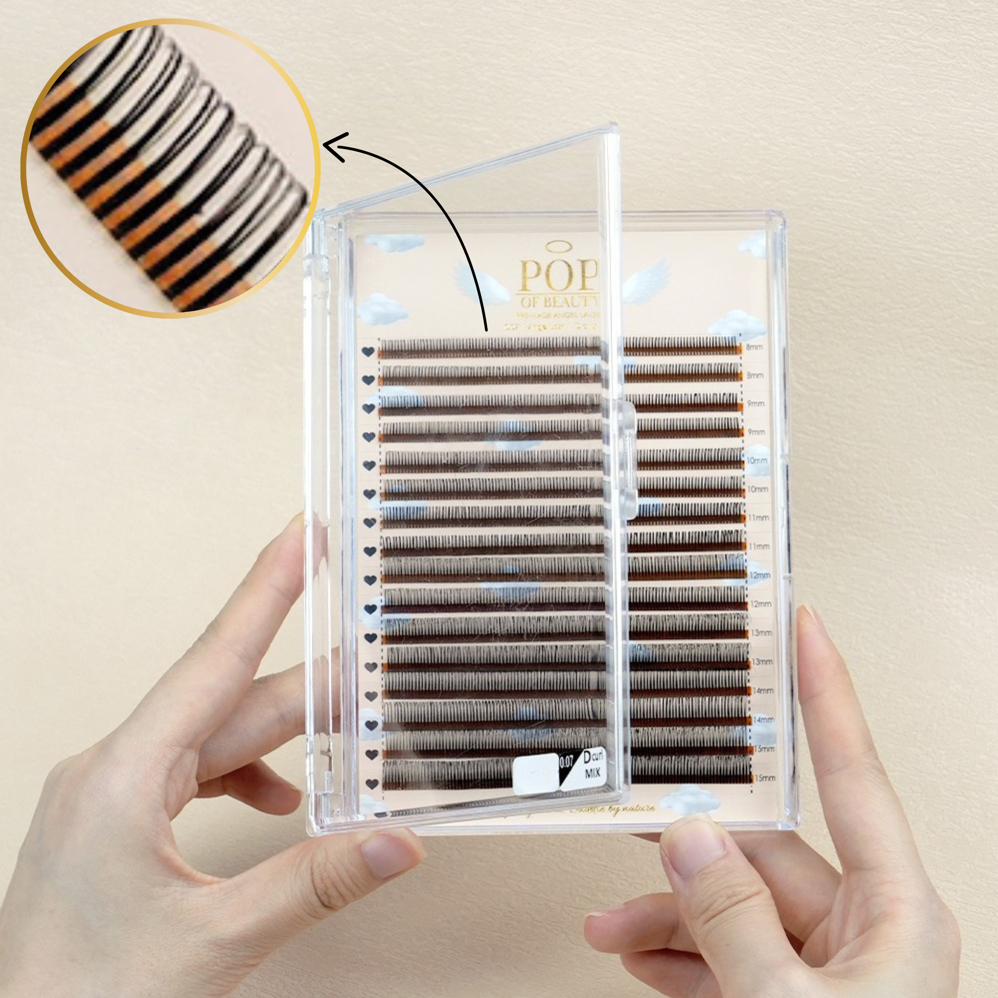 XL Pre Made Angel lashes