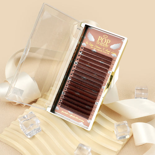 BROWN Pre-Made Angel Lashes