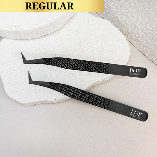 Regular Tip Volume Eyelash Extensions Tweezers