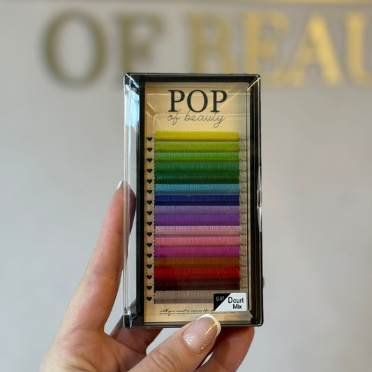 'POP of Colour' Mixed Length (0.07 D Curl)